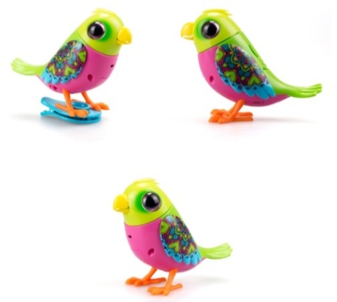 DigiBirds Interaktywny śpiewający ptaszek – śpiewa i reaguje na głos