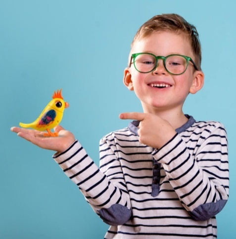 DigiBirds Interaktywny śpiewający ptaszek – śpiewa i reaguje na głos