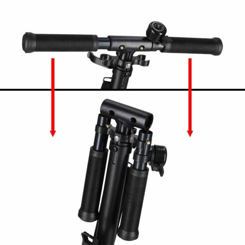 Hulajnoga miejska Trike Fix składana koła 200mm czarno-fioletowa