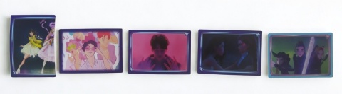 KPOP Demon Hunters Album Kolekcjonerski + Naklejki i Plakat