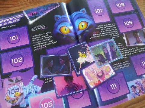 KPOP Naklejki Kolekcjonerskie Blind Box 5 szt. Oficjalna Kolekcja