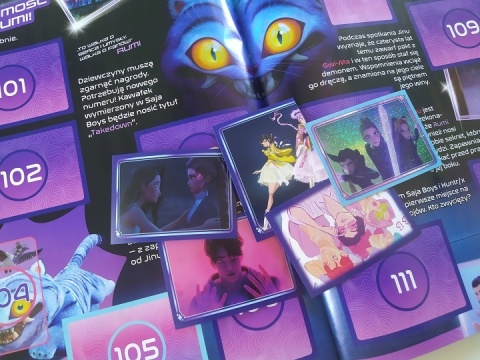 KPOP Naklejki Kolekcjonerskie Blind Box 5 szt. Oficjalna Kolekcja