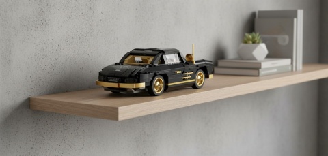 Zestaw Klocków Autko Retro 886el. klocki Mould King otwierane drzwi