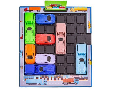 Gra Logiczna Edukacyjna Układanka Przesuwanka Wyjedź Z Parkingu Parking