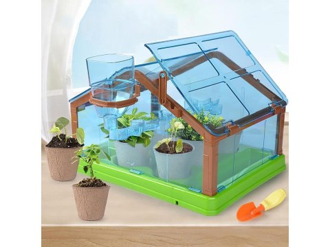 Szklarnia Dla Dzieci Mini Ogród Ogródek Plantacja + Akcesoria