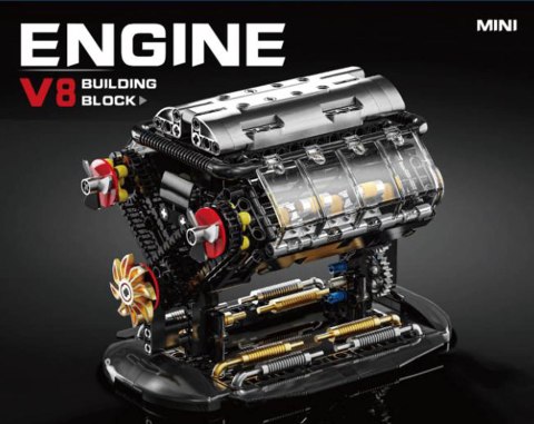 Zestaw Klocków Silnik 502el.