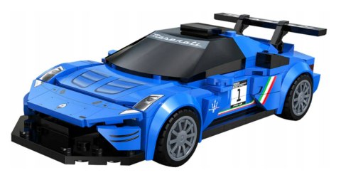 Autko Klocki 1:28 Maserati MC20 GT2 Niebieski RASTAR