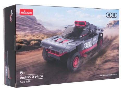 Autko Klocki 1:30 Audi RS Q e-tron Szary RASTAR