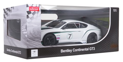 Autko R/C 1:14 Bentley Continental GT3 Biały RASTAR