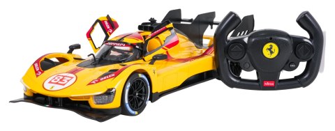 Autko R/C 1:14 Ferrari 499P Żółte RASTAR