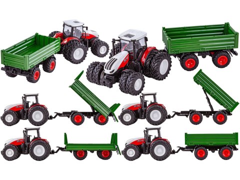 Ciągnik Z Przyczepą Duży Traktor Zdalnie Sterowany RC 1:24