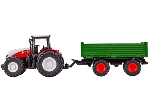 Ciągnik Z Przyczepą Duży Traktor Zdalnie Sterowany RC 1:24