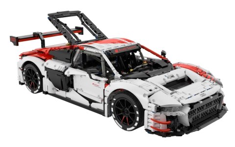 Autko Klocki 1:8 Audi R8 LMS GT3 Białe RASTAR