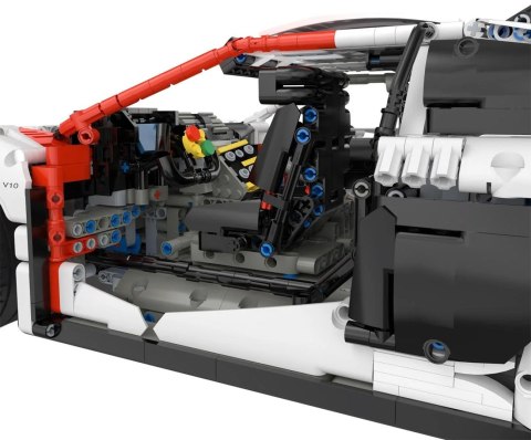 Autko Klocki 1:8 Audi R8 LMS GT3 Białe RASTAR