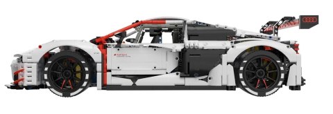 Autko Klocki 1:8 Audi R8 LMS GT3 Białe RASTAR