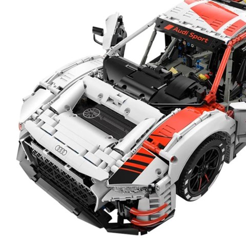 Autko Klocki 1:8 Audi R8 LMS GT3 Białe RASTAR