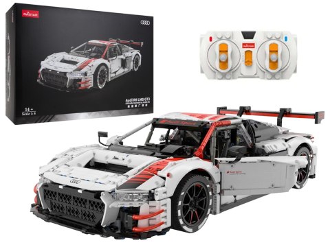 Autko Klocki 1:8 Audi R8 LMS GT3 Białe RASTAR