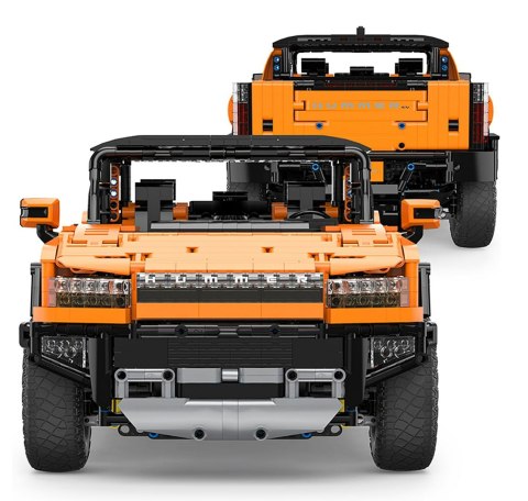 Autko Klocki R/C 1:10 Hummer EV Pomarańczowy RASTAR
