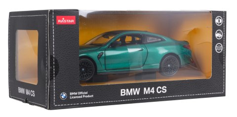 Autko Metalowe 1:24 BMW M4 CS Zielony RASTAR