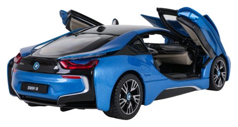Autko Metalowe 1:24 BMW i8 Niebieski RASTAR