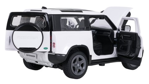 Autko Metalowe 1:24 Land Rover Defender 90 Biały RASTAR