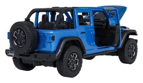 Autko Metalowe 1:32 Jeep Wrangler Rubicon Niebieski RASTAR