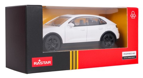 Autko Metalowe 1:43 Porsche Macan Biały RASTAR