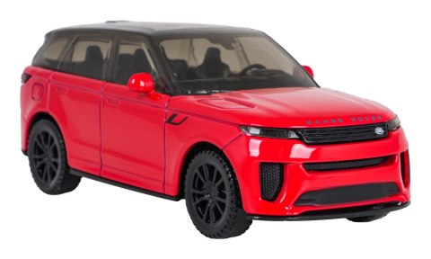 Autko Metalowe 1:43 Range Rover Sport SV Czerwony RASTAR