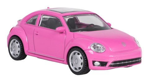 Autko Metalowe 1:43 Volkswagen Beetle Różowy RASTAR