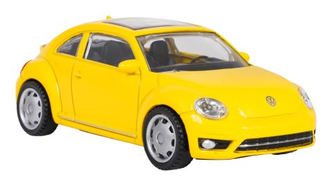 Autko Metalowe 1:43 Volkswagen Beetle Żółty RASTAR