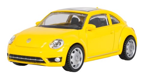 Autko Metalowe 1:43 Volkswagen Beetle Żółty RASTAR