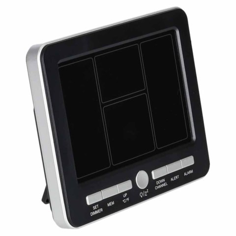 Stacja pogodowa pogody termometr higrometr zegar alarm USB