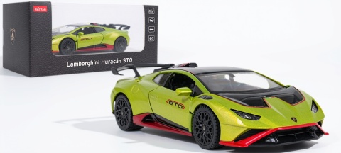 Lamborghini Huracan STO RASTAR 1:32 Zielony Model Metalowy dżwięk światło