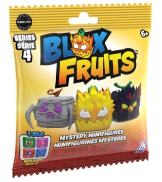 Blox Fruits Figurka blind box karta z kodem do Roblox Dlc