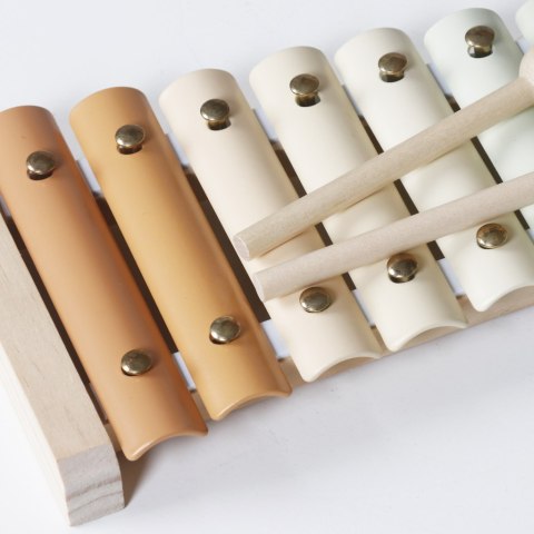 Cymbałki drewniane edukacyjne dla dzieci szkolne 8-tonowe instrument muzyczny