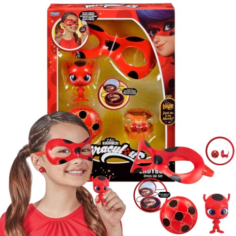 Miraculous Biedronka i Czarny Kot – zestaw do odgrywania ról Playmates Toys