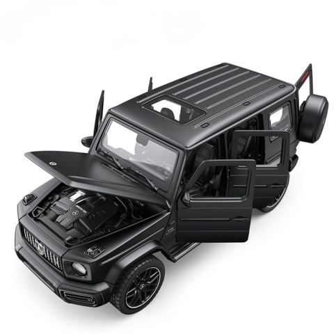 Mercedes-AMG G63 RASTAR 1:32 Metalowa karoseria otwierane drzwi dźwięki