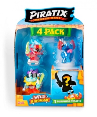 PIRATIX Wild Kingdom 4Pak figurki piratów