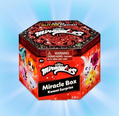 Miraculous Biedronka i Czarny Kot Blind Box Kwami figurka niespodzianka
