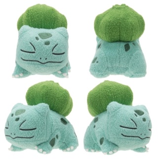 Pokemon Bulbasaur śpiący pluszak maskotka tulisia dla najmłodszych