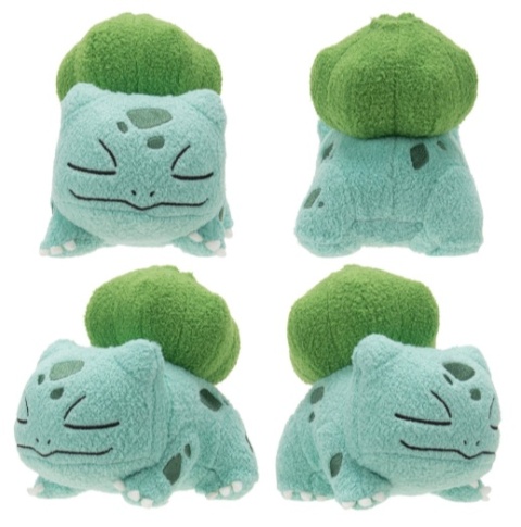 Pokemon Bulbasaur śpiący pluszak maskotka tulisia dla najmłodszych
