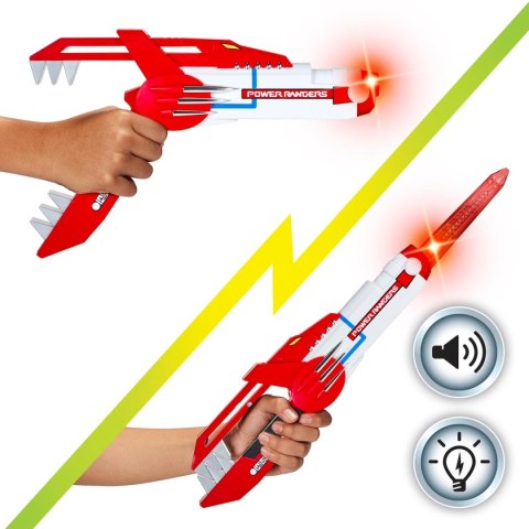 Power Rangers Wyrzutnia Blade Blaster Mighty Morphin dżwięki