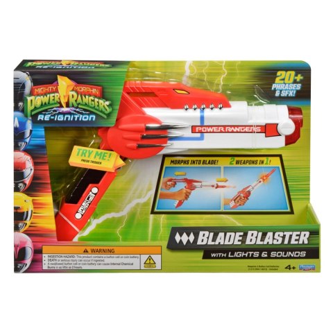 Power Rangers Wyrzutnia Blade Blaster Mighty Morphin dżwięki