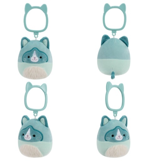 Squishmallows pluszak kotek Hall brelok zawieszka maskotka