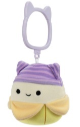 Squishmallows pluszak banan Junie brelok zawieszka maskotka