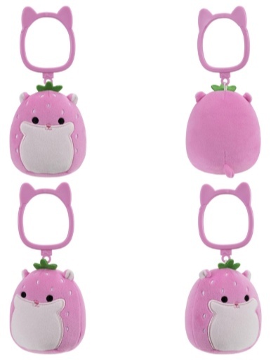 Squishmallows pluszak chomik Davi brelok zawieszka maskotka