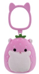Squishmallows pluszak chomik Davi brelok zawieszka maskotka