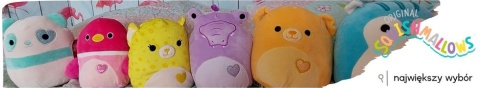 Squishmallows pluszak chomik Davi brelok zawieszka maskotka