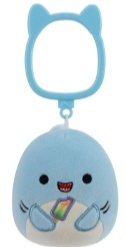 Squishmallows pluszak delfin Rey brelok zawieszka maskotka