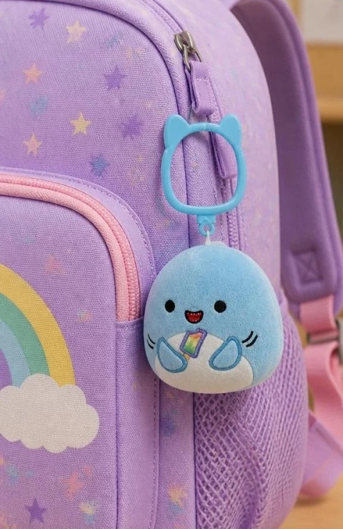 Squishmallows pluszak delfin Rey brelok zawieszka maskotka